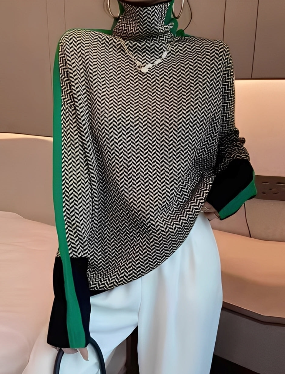 Bryony - Stilvoller Damen-Strickpullover mit Rollkragen