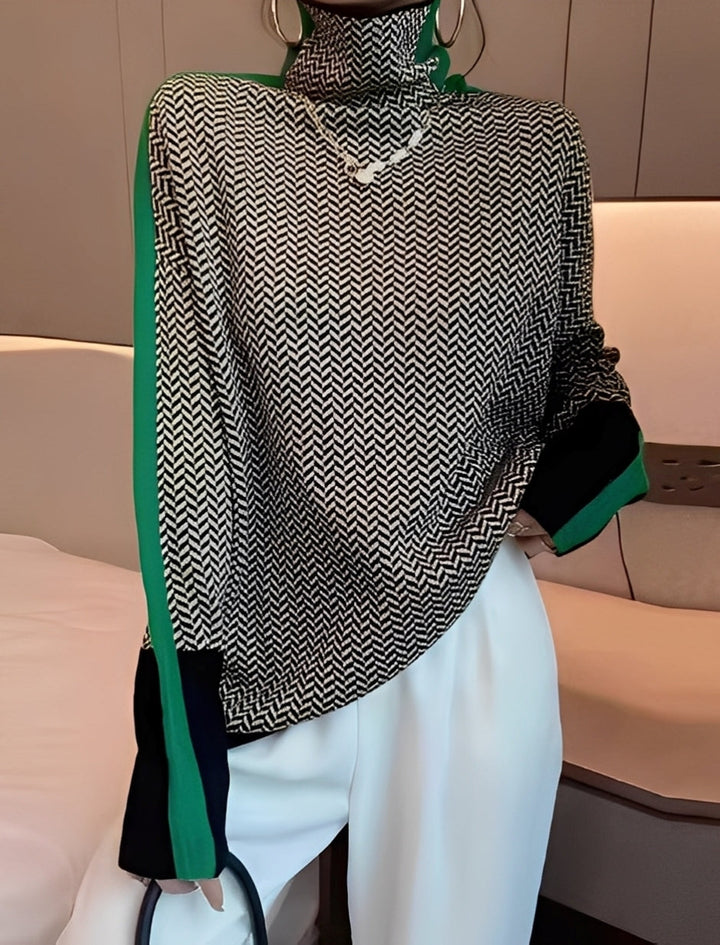 Bryony - Stilvoller Damen-Strickpullover mit Rollkragen