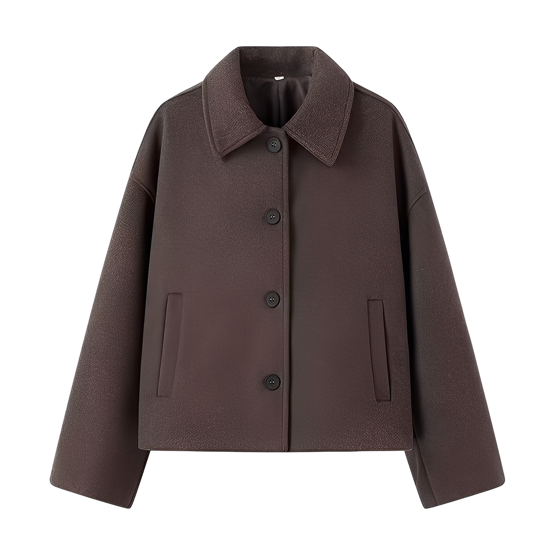 Evaline - Damenjacke mit Knöpfen in lockerer Passform