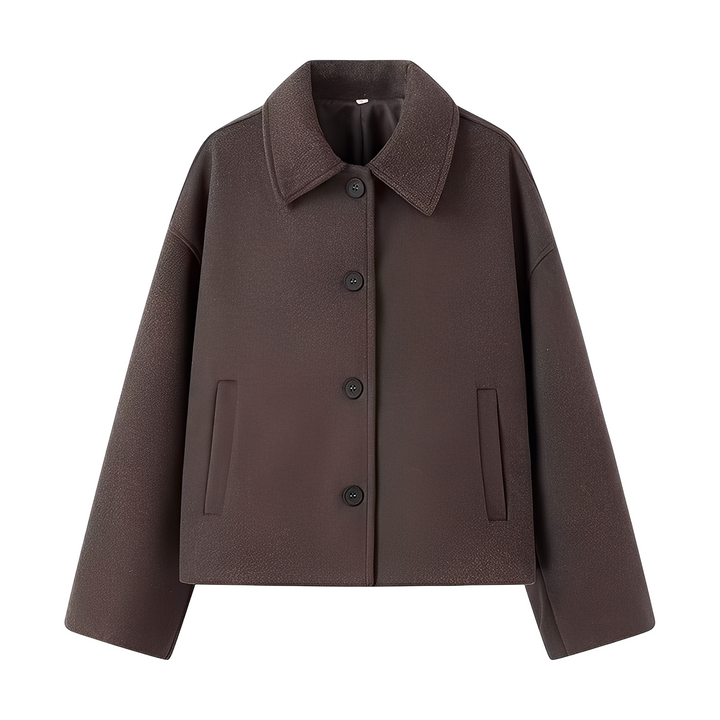 Evaline - Damenjacke mit Knöpfen in lockerer Passform