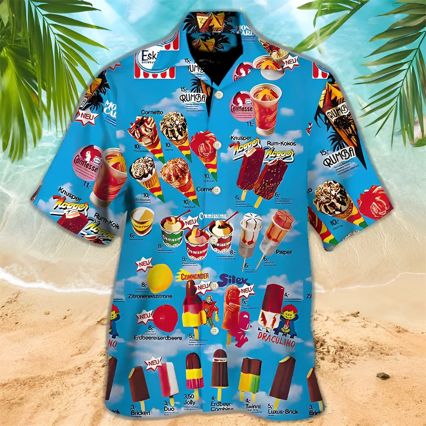 Paul - Komfortables Sommerhemd mit Druck für Herren