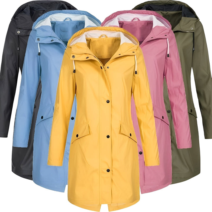 Camilla - Modischer langer Outdoor-Mantel für Damen