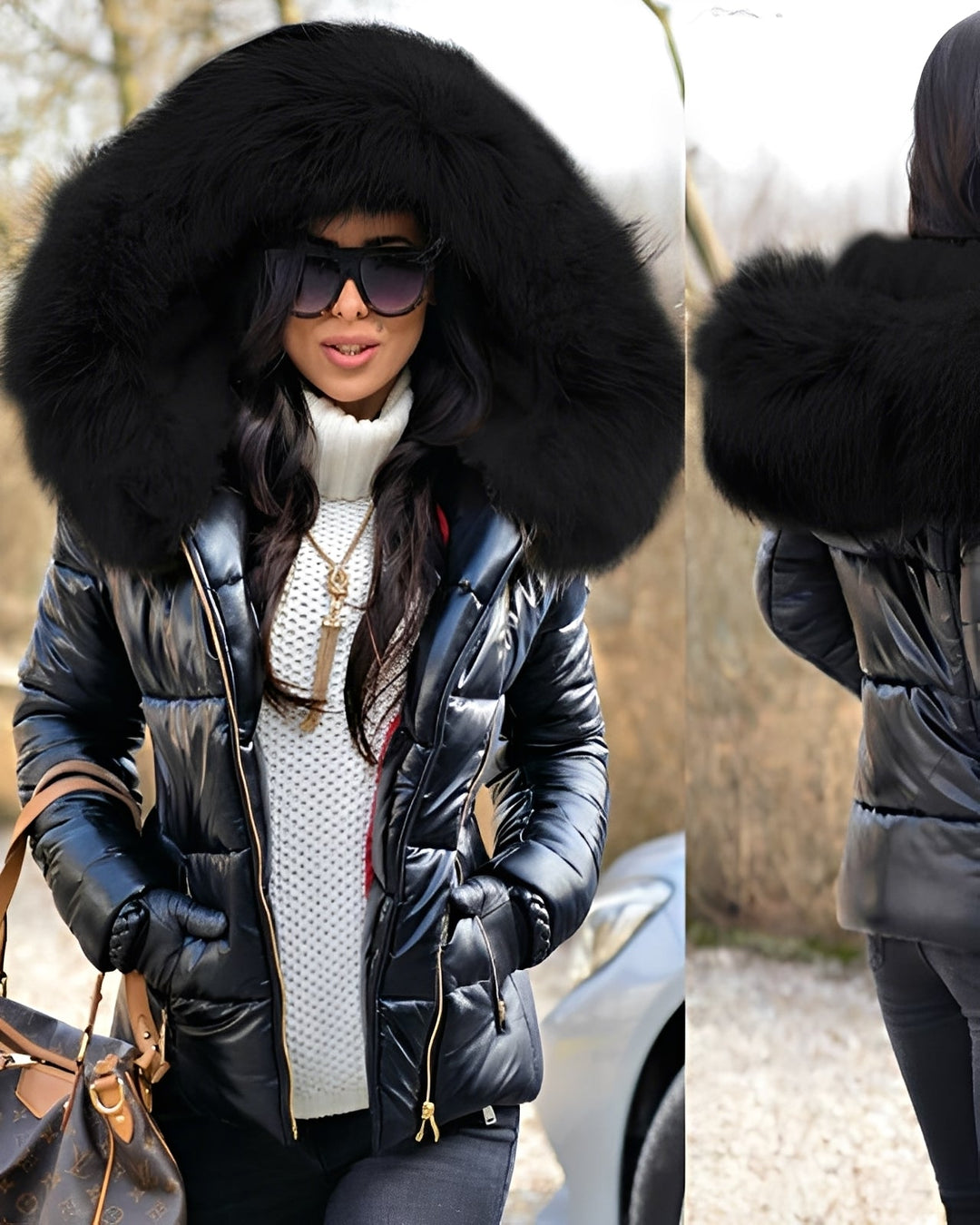 Rosanna - Eleganter Daunenmantel mit modernem Look für Damen
