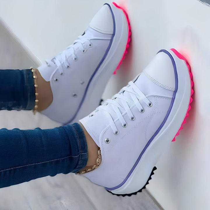 Mellony - Bequeme Damenschuhe mit dicker Sohle