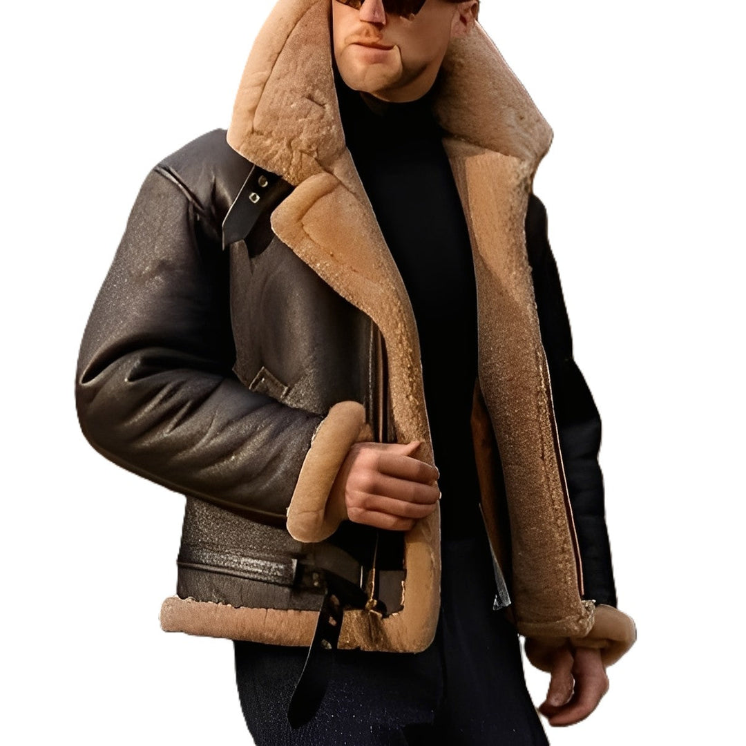 Eugene - Leichte Herrenjacke mit wolligem Futter