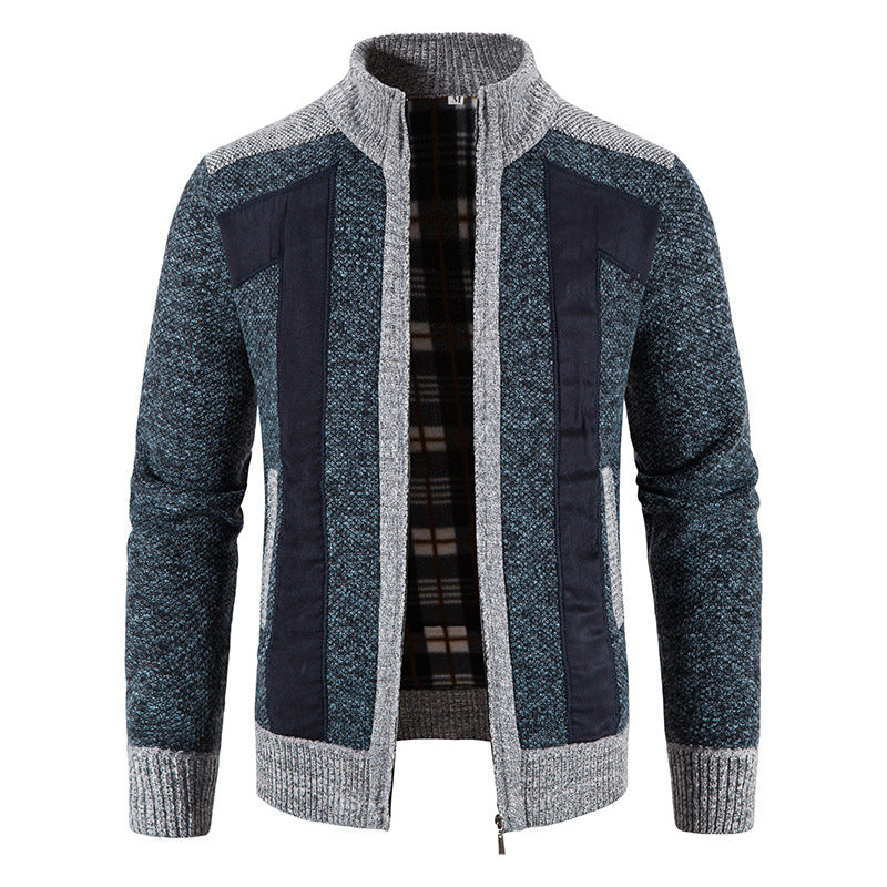 Domenic - Gemütliche Herren-Fleecejacke mit Reißverschluss