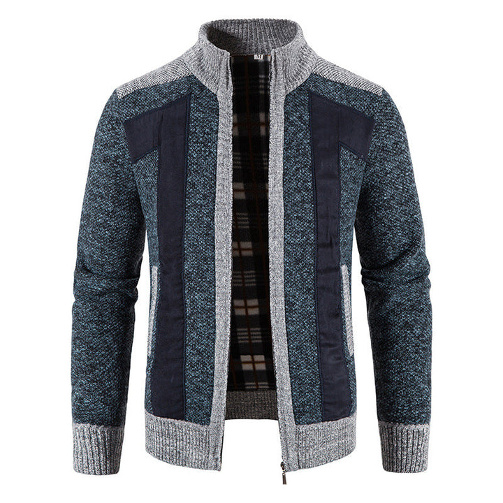 Domenic - Gemütliche Herren-Fleecejacke mit Reißverschluss