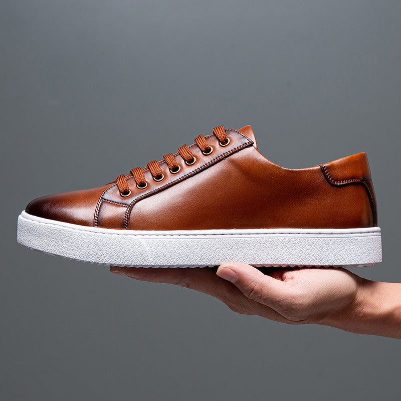 Deven - Klassische Herrensneaker aus Leder