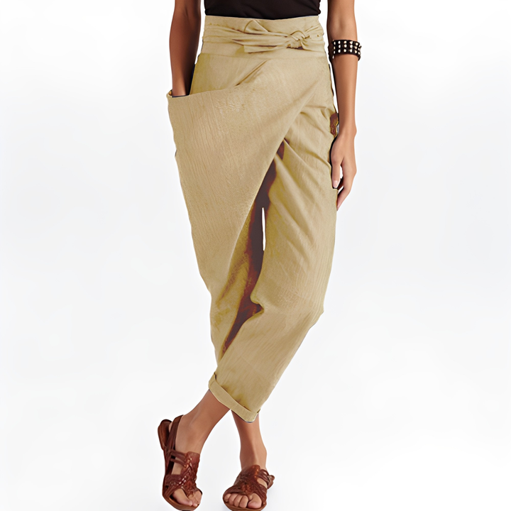 Courteney - Komfortable Damen-Haremshose mit hoher Taille