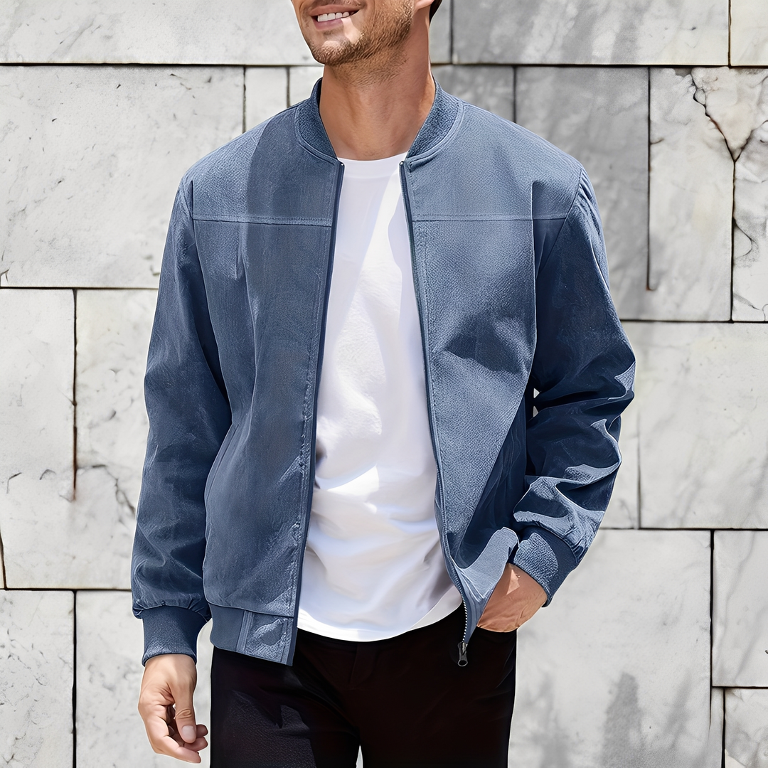 Easton - Klassische, elegante Lederjacke für Männer
