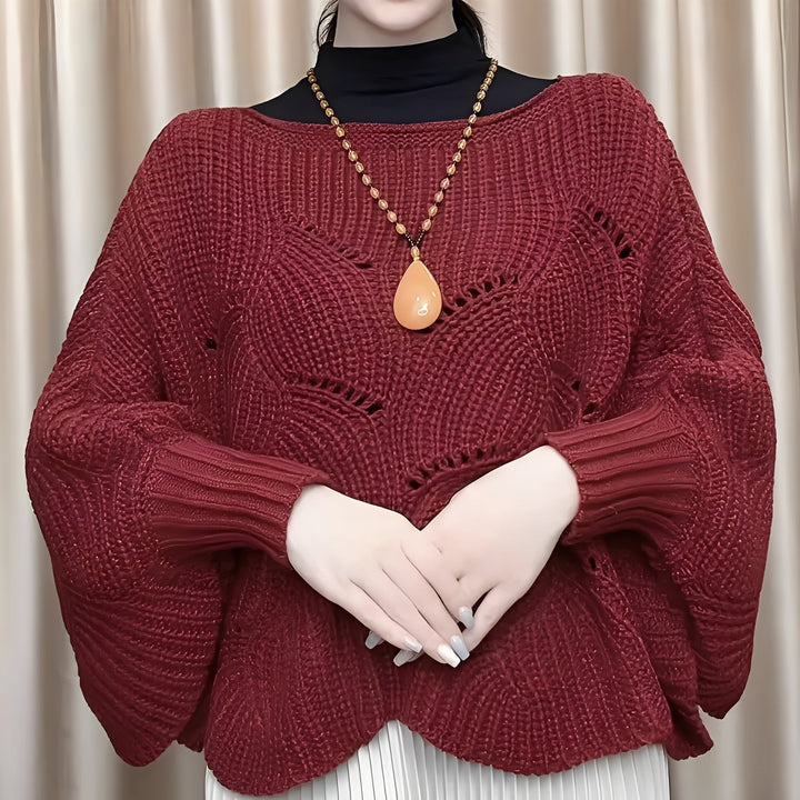 Celestine - Damen-Thermopullover mit weiten Ärmeln