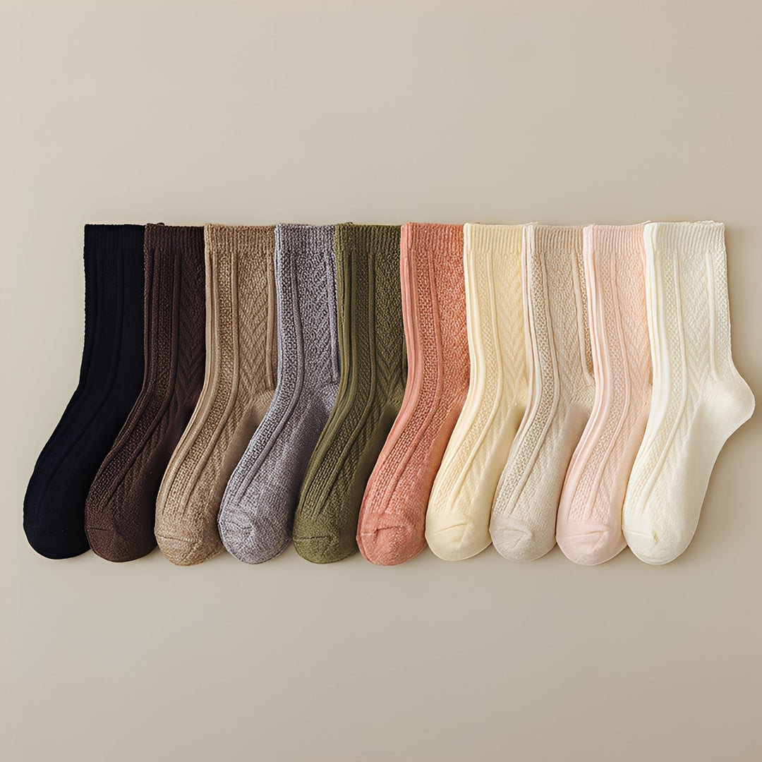 Marcelyn - Elegante, dicke, warme Wollsocken für Frauen