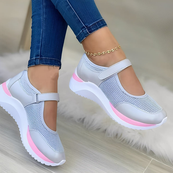 Nichola - Trendige Sandalen für Damen mit Netzriemen