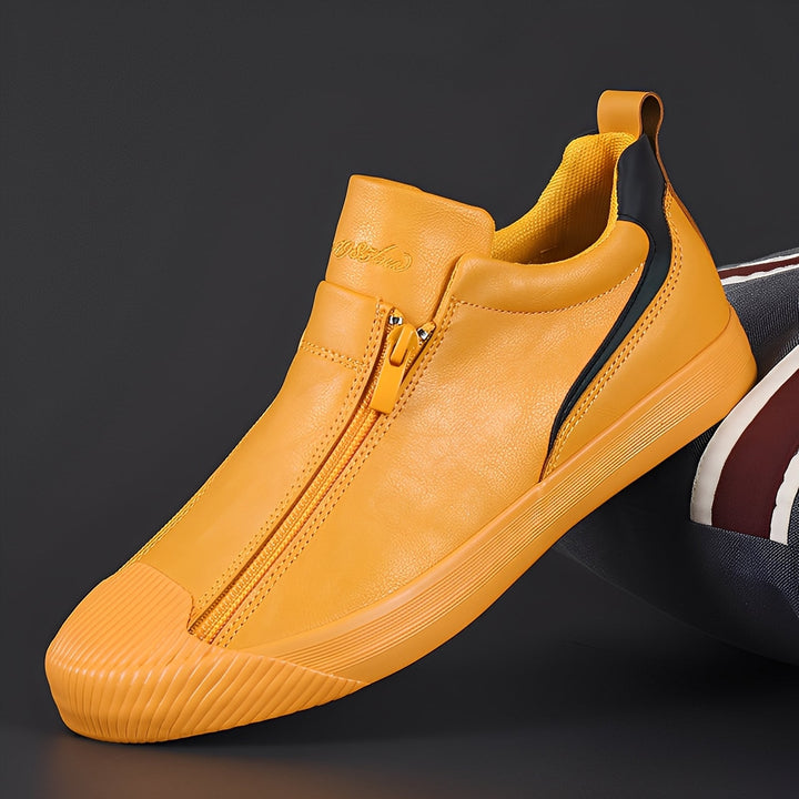 Jerred - Moderne Lederschuhe für Herren mit Reißverschluss
