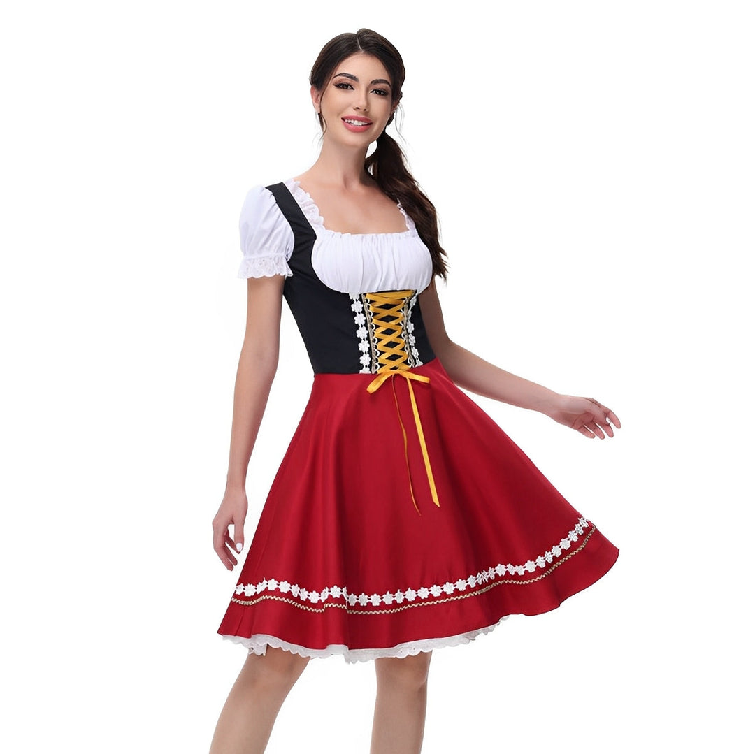 Sharyn - Bequemes Dirndlkleid für Frauen zum Oktoberfest