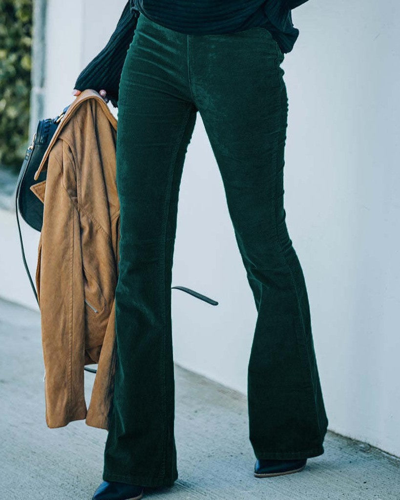 Elaina - Damen-Stretch-Schlaghose
