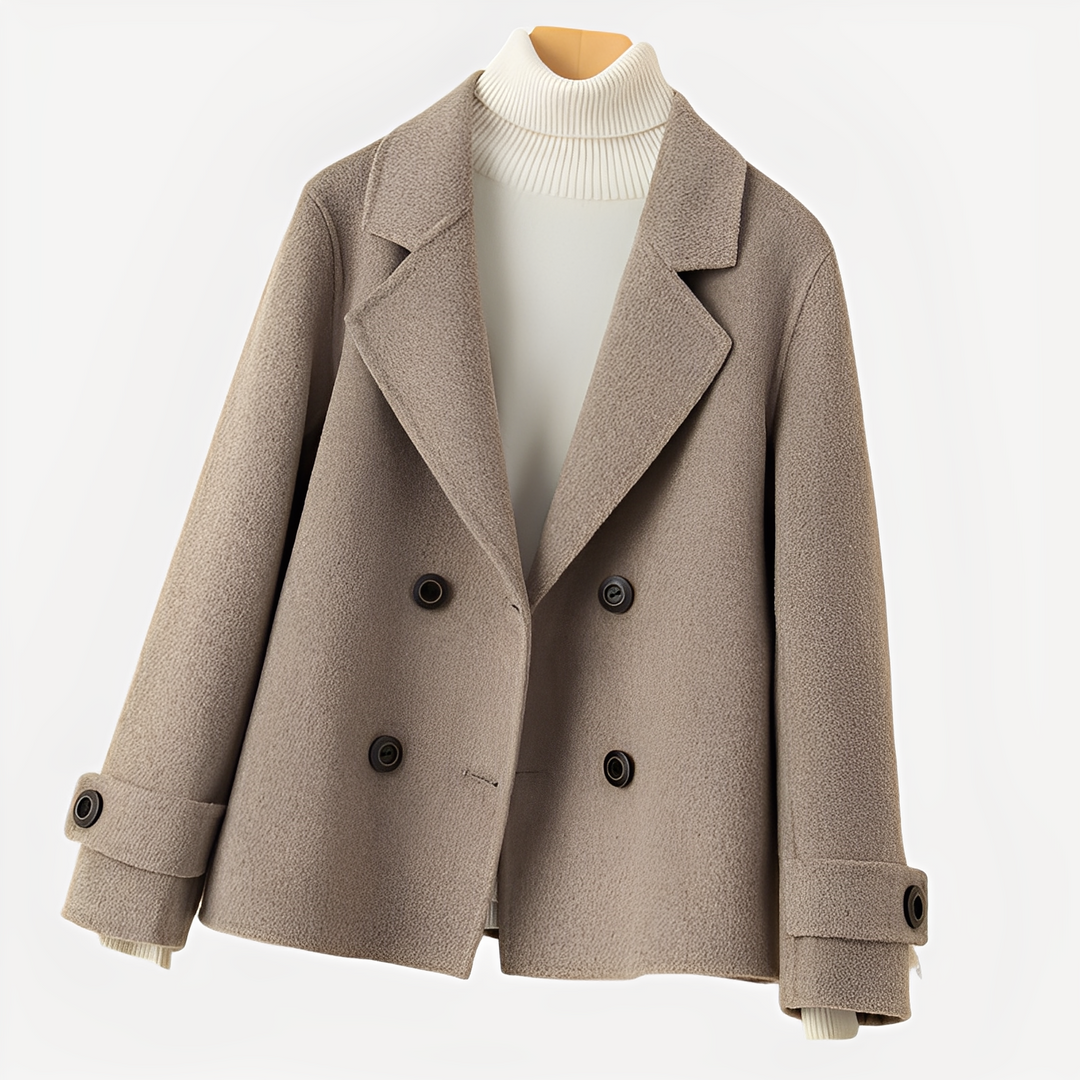 Sofia - Kurze, elegante Damen-Cashmere-Jacke