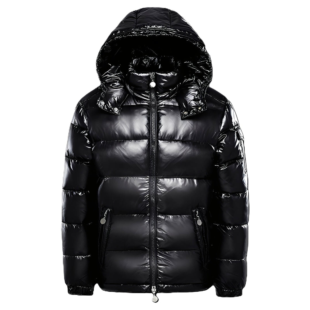 Robert - Warme, glänzende Herren-Daunenjacke