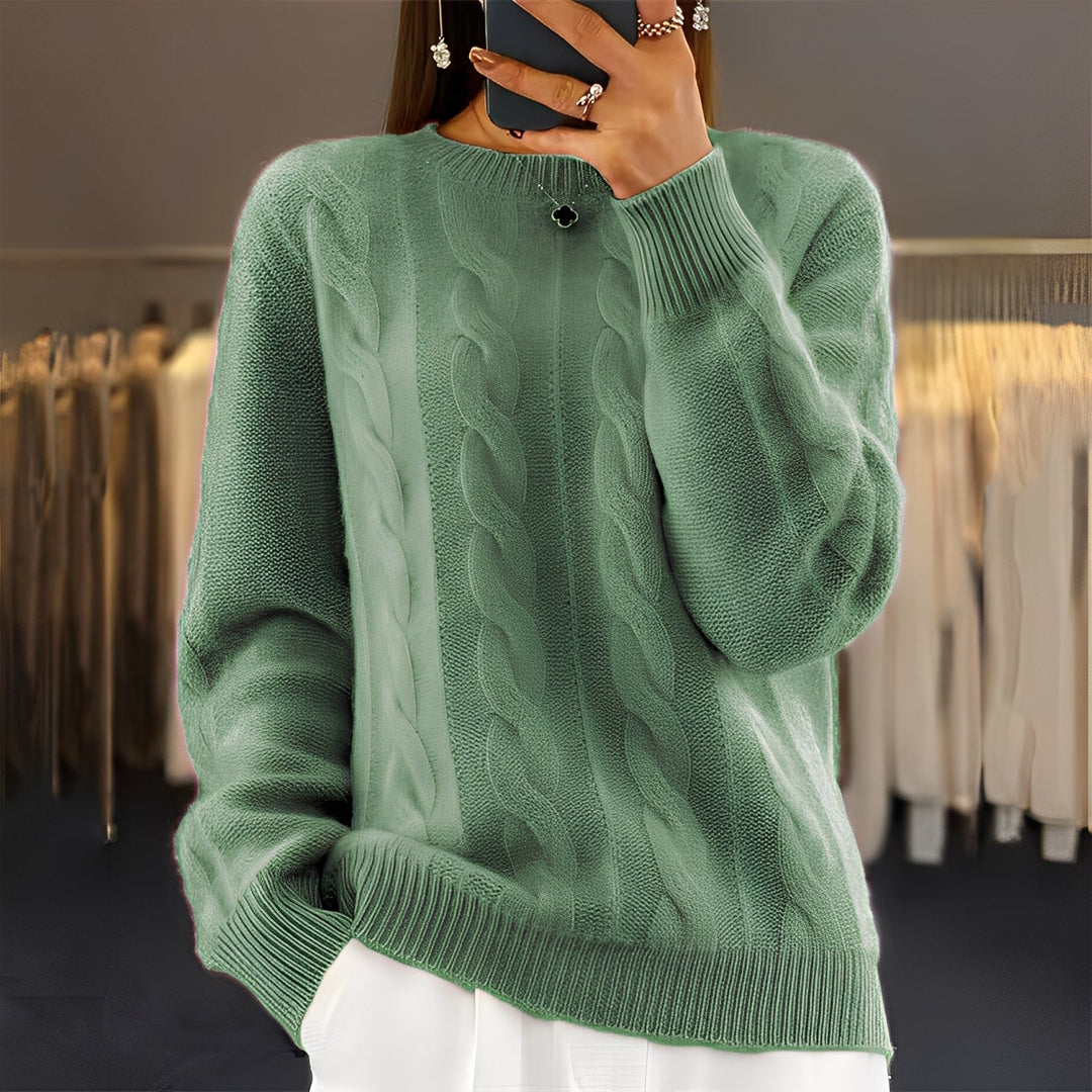 Leanne - Zeitlos schicker Damenstrickpullover