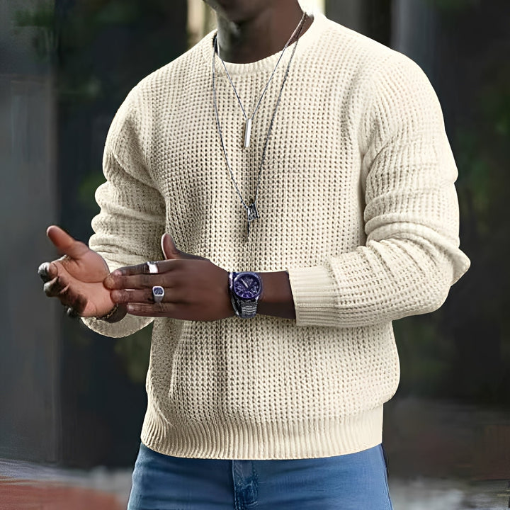 Luke - Bequemer Herren-Pullover mit langen Ärmeln