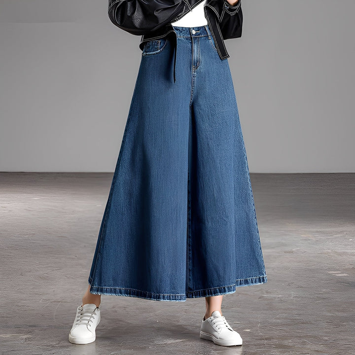 Jasmine - Trendige Damen-Jeans mit weitem Bein