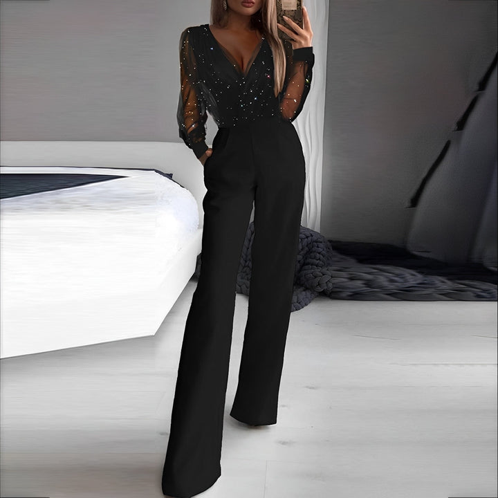 Catherina - Eleganter Damen-Einteiler mit V-Ausschnitt
