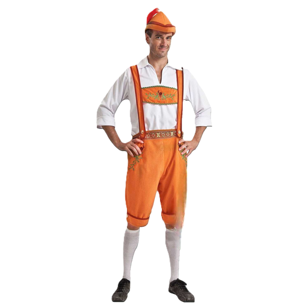 Burton - Traditionelles Oktoberfest-Kostüm mit Hosenträgern für Frauen