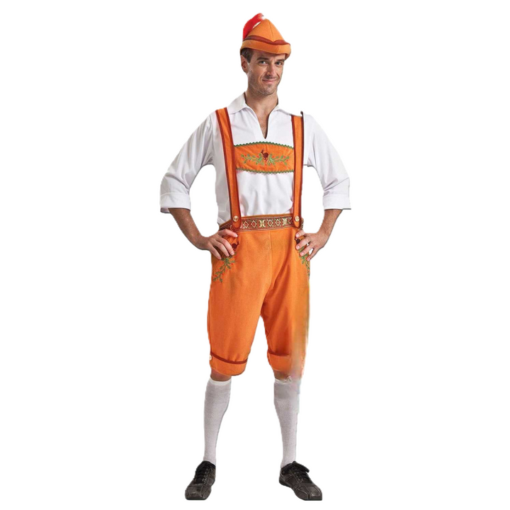Burton - Traditionelles Oktoberfest-Kostüm mit Hosenträgern für Frauen