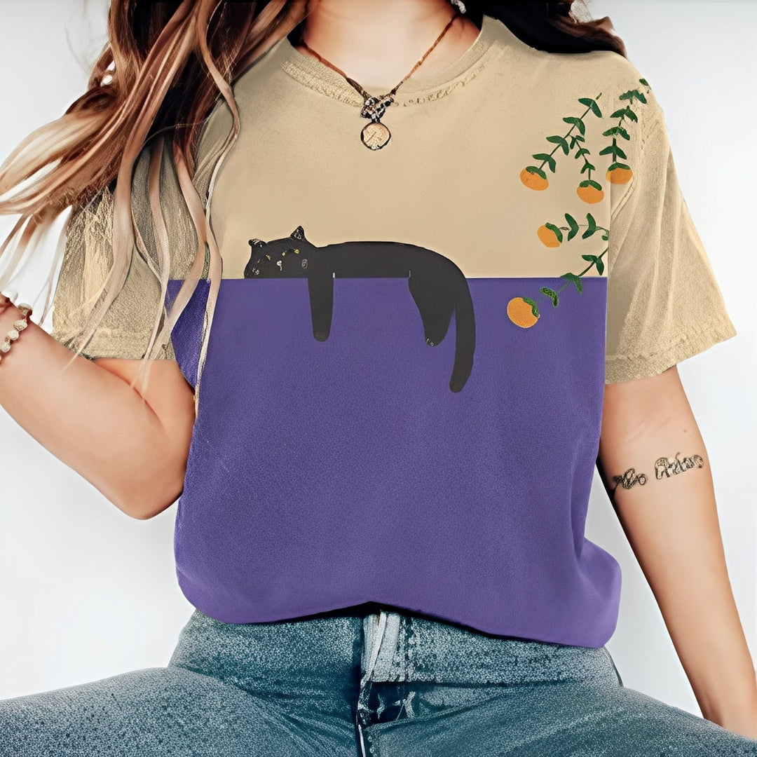 Alvina - Lässiges T-Shirt mit Damen-Design