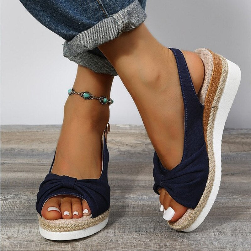 Genevieve - Damen-Riemchensandalen für draußen