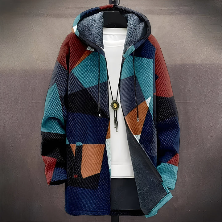 Wiley - Stilvoller, vielseitiger Herrenmantel mit Design