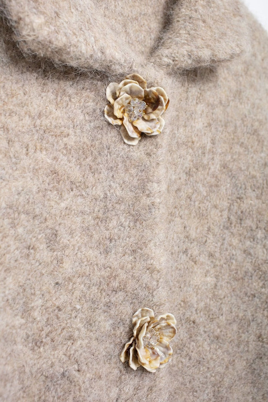 Marian - Luxus Strickjacke Blossom