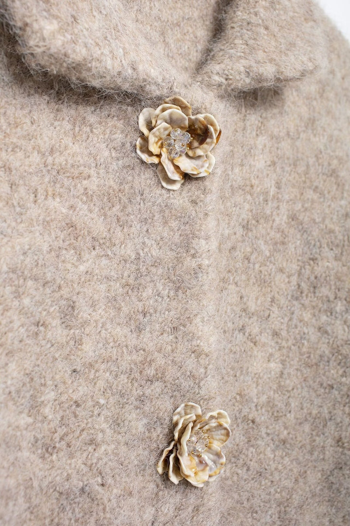 Marian - Luxus Strickjacke Blossom