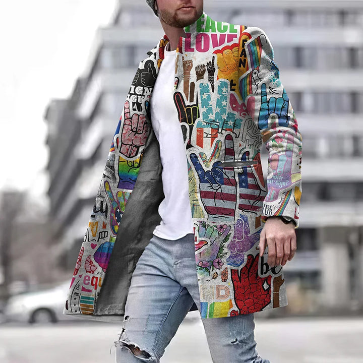 Emil - Jacke Inspiriert von der Street Art: Kühn und Kreativ