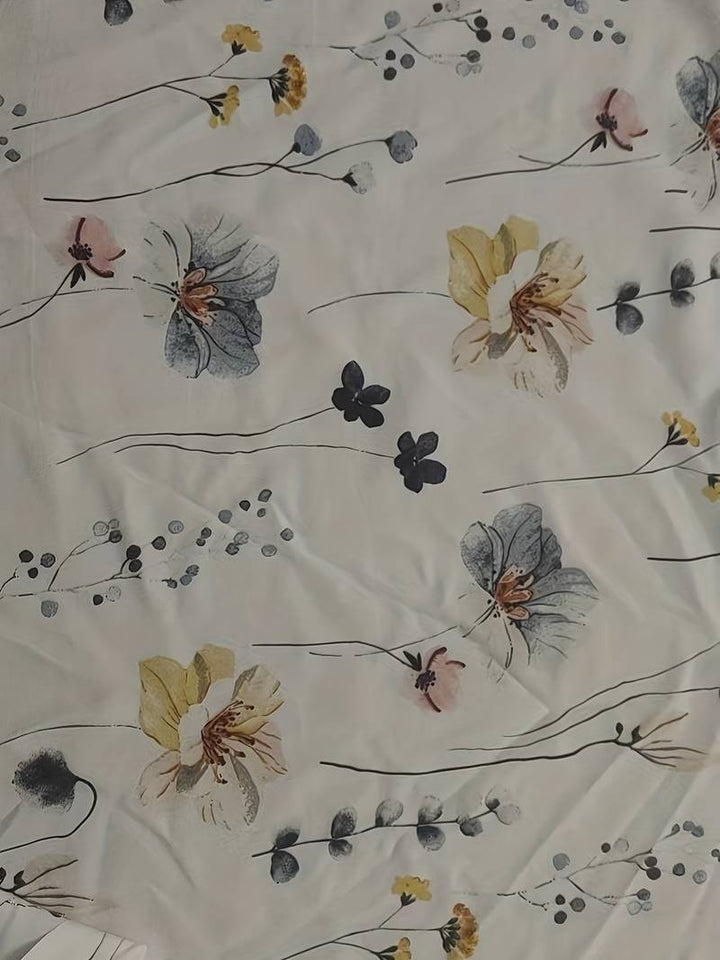 Alyana - Ausgestelltes Bluse mit Blumenmuster