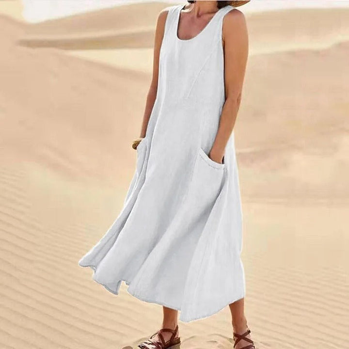 Thora - Gemütliches Leinenkleid