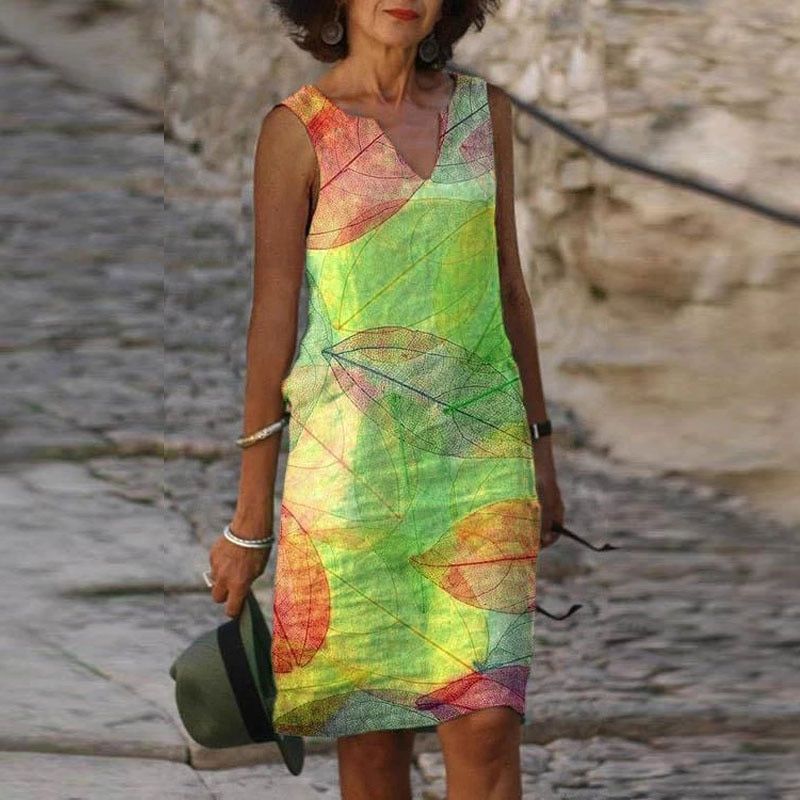 Roxy - Elegantes Kleid mit leuchtenden Farben