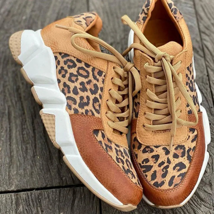 Harly - Moderne Sneaker mit Leopardenmuster