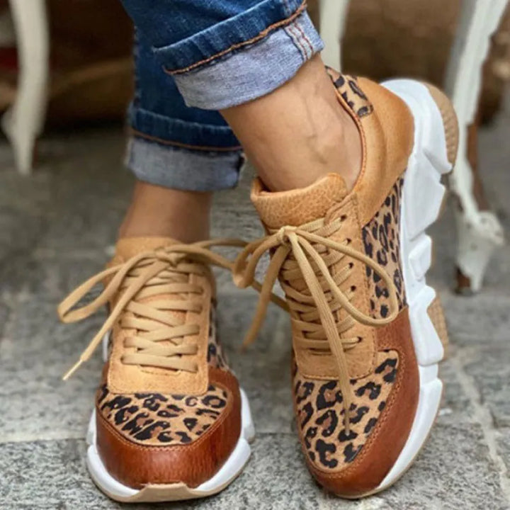 Harly - Moderne Sneaker mit Leopardenmuster
