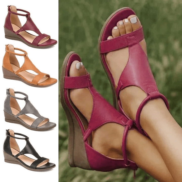MoonFeet - Orthopädische Keilsandalen