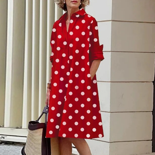 Jera – Vielseitiges Hemdkleid für jede Frau