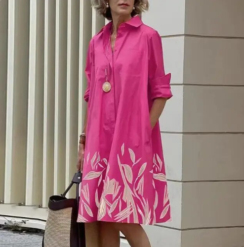 Jera – Vielseitiges Hemdkleid für jede Frau