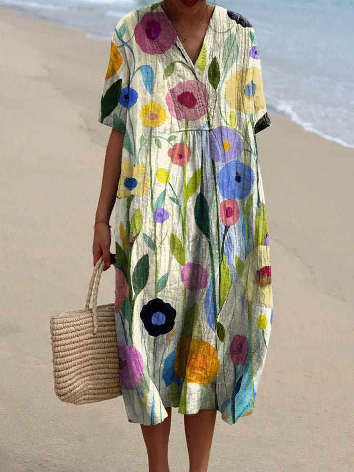 Conny - Kleid mit Blumendesign