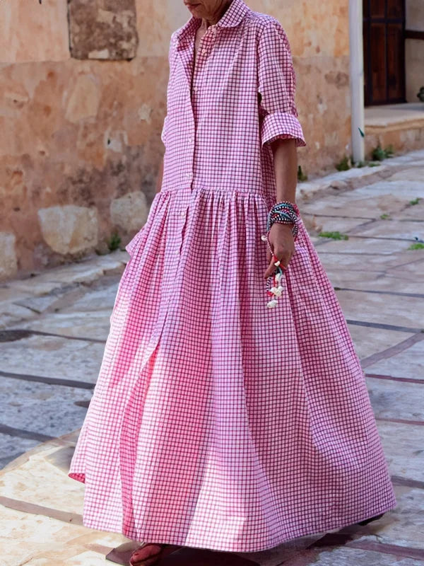 Lucia - Elegantes Kleid mit langen Ärmeln