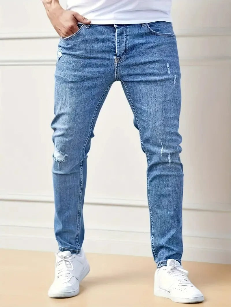 Malcolm – Klassisch und Cool Gerissener Denim