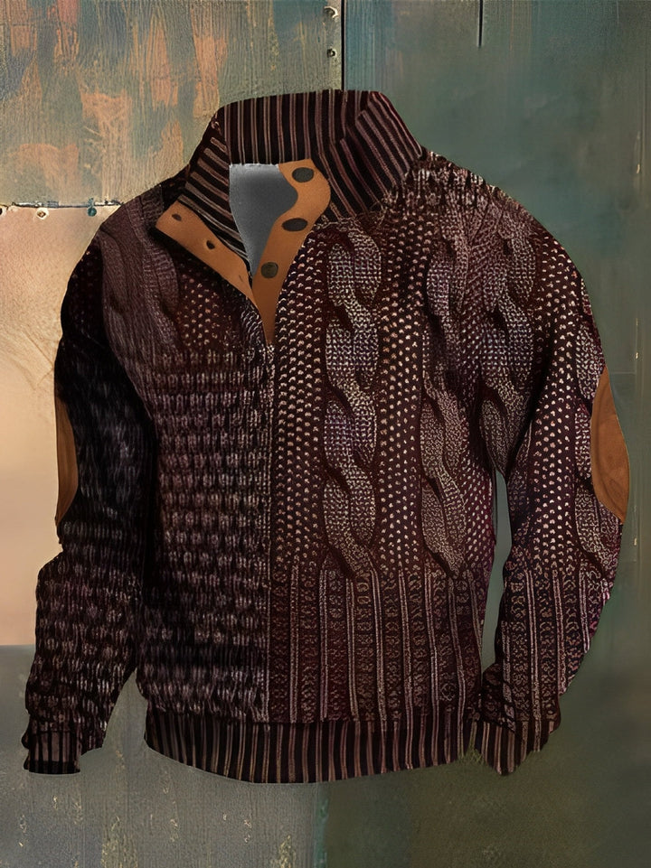Hugh - Klassischer Herren-Kaschmir-Rollkragenpullover
