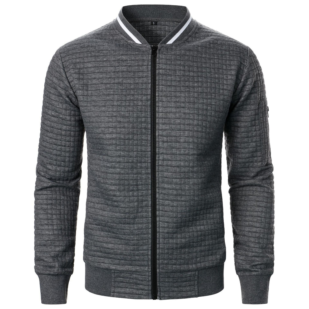 Malcom - Moderner Herrenpullover mit Zipper