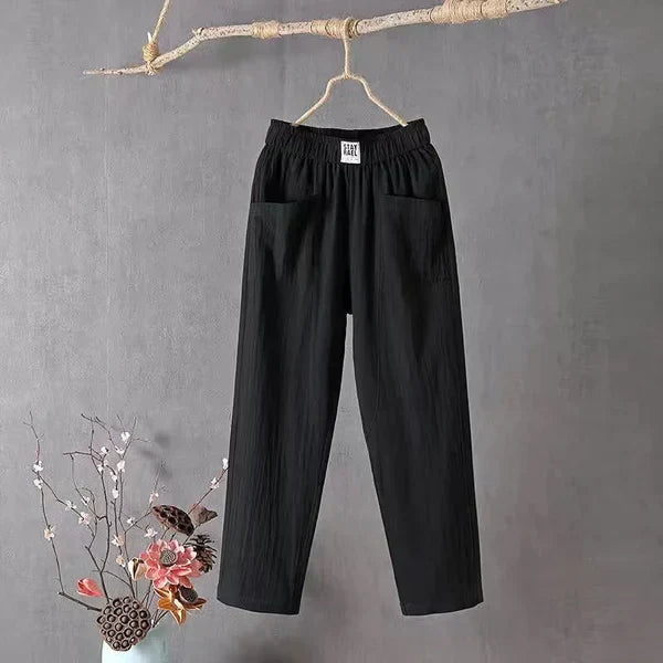 Trina - Weite Hosen Komfort Casual