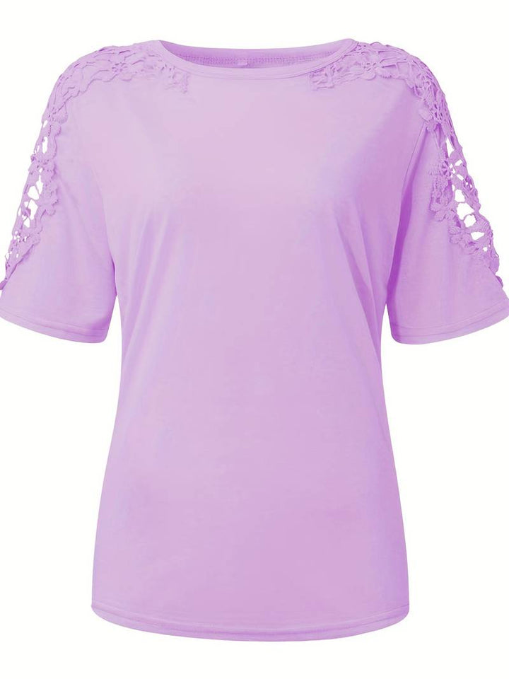 Rhea - Das Perfekte Rundhals-T-Shirt für Jeden Tag