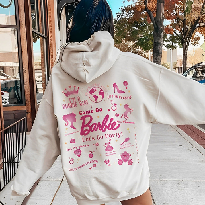 Alanna - Bequemer Statement-Hoodie aus Baumwolle für Frauen